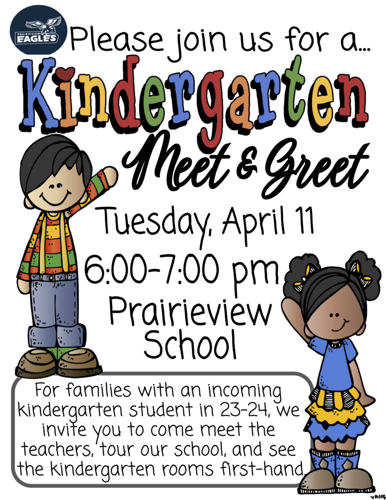Kindergarten Meet and Greet Flyer