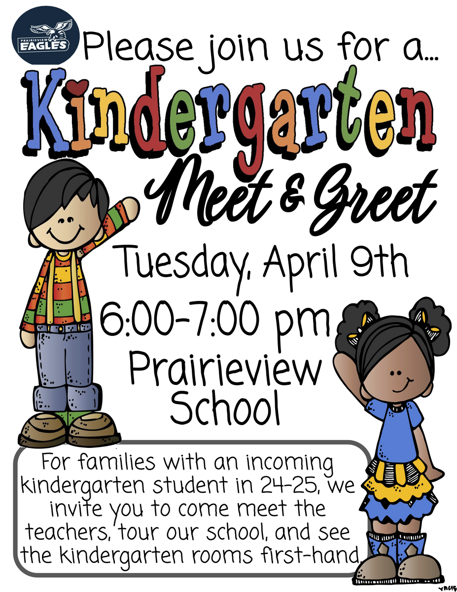 Kindergarten Meet and Greet Flyer